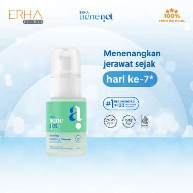 ERHA AcneAct Blemish Soothing Serum - Serum Wajah Kulit Kering & Sensitif