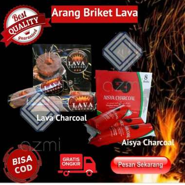 Arang Briket Lava Magic Arang Magic, ARANG SUPER (Briket) Bakar Dupa Gahru Kemenyan Cendana Bukhur
