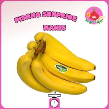 Pisang Sunpride 1kg - Bawangbagus