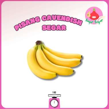 Pisang Cavendish 1kg - Bawangbagus