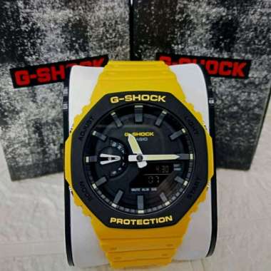 CASIO ORIGINAL - CASIO G-SHOCK GA-2110SU-9ADR - JAM TANGAN PRIA JAM PRIA - RUBBER G SHOCK GSHOCK CAS