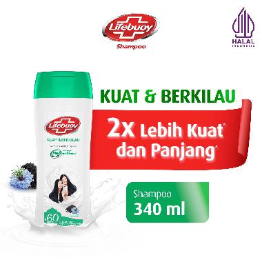 Promo Harga Lifebuoy Shampoo Strong & Shiny 340 ml - Blibli