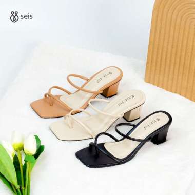Seis Sophie Heels Wanita 41 MUSTARD