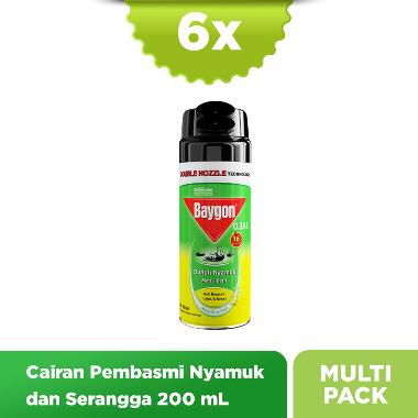 Promo Harga BAYGON Insektisida Spray Citrus Fresh 200 ml - Blibli