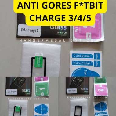 Anti Gores Fitbit Charge 4 charge 5 pelindung layar FITBIT CHARGE 5