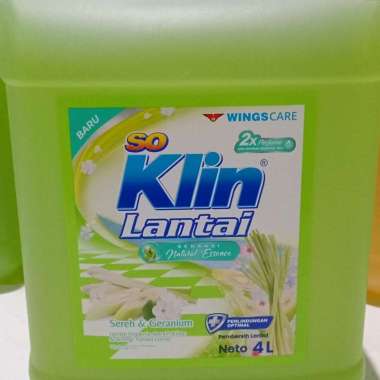 Promo Harga So Klin Pembersih Lantai Merah Rose Bouquet 4000 ml - Blibli