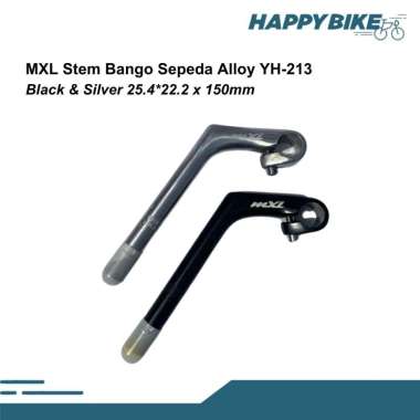MXL Stem Sepeda Bango YH-213 Alloy 25.4*22.2 150mm Black 22.2