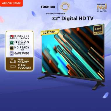 Toshiba TV 32" HD Digital TV - Dolby Audio - 32S25KP