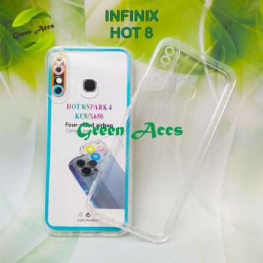 SILIKON ( INFINIX HOT 8 ) CASE ANTI CRACK BENING / SOFTCASE / SOFT CASE / CASING HP HANDPHONE
