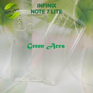 SILIKON ( INFINIX NOTE 7 LITE ) CASE ANTI CRACK BENING / SOFTCASE / SOFT CASE / CASING HP HANDPHONE