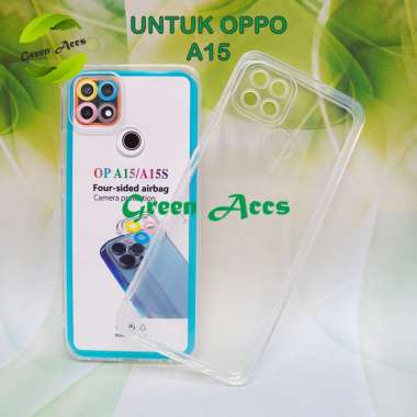 SILIKON ( OPPO A15 ) CASE ANTI CRACK BENING / SOFTCASE / SOFT CASE / CASING HP HANDPHONE