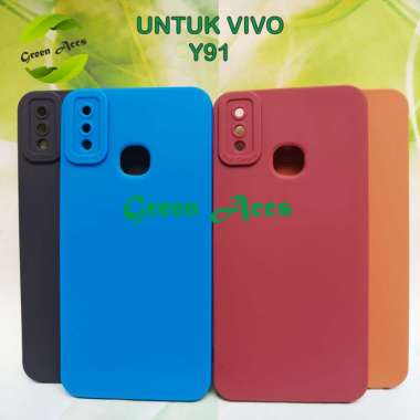 SILIKON ( VIVO Y91 ) CASE ANTI CRACK BENING / SOFTCASE / SOFT CASE / CASING HP HANDPHONE