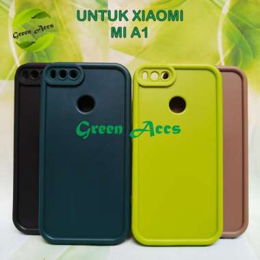 SILIKON ( XIAOMI MI A1 ) CASE ANTI CRACK BENING / SOFTCASE / SOFT CASE / CASING HP HANDPHONE