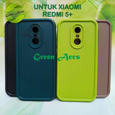 SILIKON ( XIAOMI REDMI 5+ / 5 PLUS ) CASE ANTI CRACK BENING / SOFTCASE / SOFT CASE / CASING HP HANDP