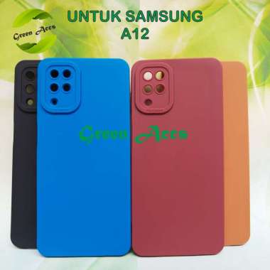SILIKON ( SAMSUNG A12 ) CASE ANTI CRACK BENING / SOFTCASE / CASING SOFT HP HANDPHONE CASE SAMSUNG A1
