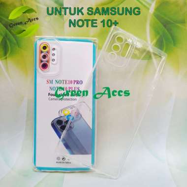 SILIKON ( SAMSUNG NOTE 10+ / NOTE 10 PLUS 4G / 5G ) CASE ANTI CRACK BENING / SOFTCASE / CASING SOFT 