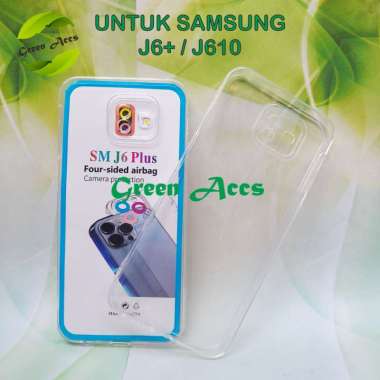 SILIKON ( SAMSUNG J6+ / J6 PLUS / J610 ) CASE ANTI CRACK BENING / SOFTCASE / CASING SOFT HP HANDPHON