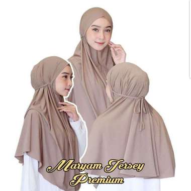 Hijab Bergo Jersey Premium / Jilbab Bergo / Hijab Bergo / Kerudung Bergo / Outfit Olahraga Hijab / K