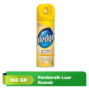 Pledge Aerosol Polish Perawatan Meubel Lemon [160 gr] -