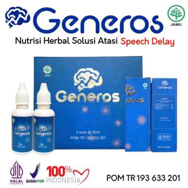 GENEROS NUTRISI OTAK ANAK BANTU ATASI SPEECH DELAY-GENEROS VITAMIN OTAK ANAK CERDAS