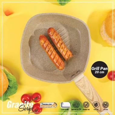 Stein cookware grill pan