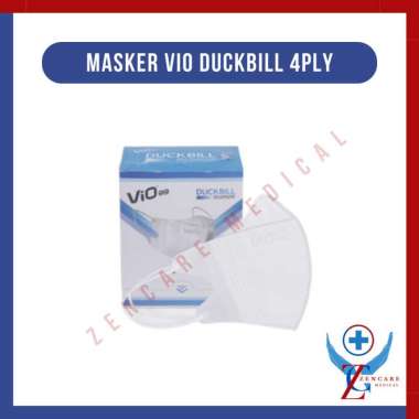 Masker Vio Duckbill 4 PLY Sebox Isi 30 PCS