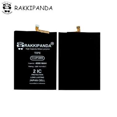 RakkiPanda - Baterai C11P1805 Zenfone Max M2 ZB633KL