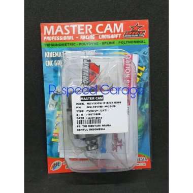 MASTER CAM NOKEN AS BRT JUPITER MX VIXION OLD MX KING NVL NVA R15 XABRE T2/29
