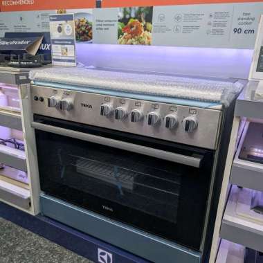 TEKA KOMPOR FREESTANDING FS 96F MAXI OVEN / TEKA FS96F 5G MAXI STAINLESS