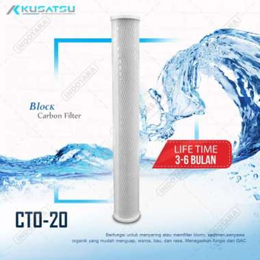 Block Carbon Filter (CTO20) - Kusatsu