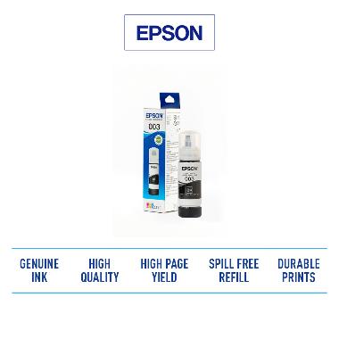 Epson T00V1 Black Tinta Printer T003 Black -