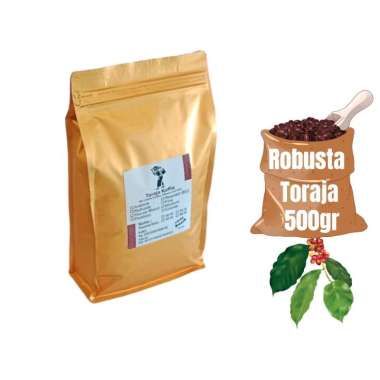 Kopi Robusta Toraja Kopi Toraja Robusta Biji Roasted 500 gr Biji Roasted