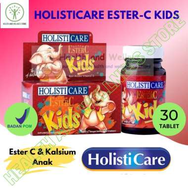 HOLISTICARE ESTER C KIDS SUPER ESTER-C KIDS 30 TABLET VITAMIN C ANAK