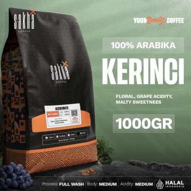 SAKHA COFFEE | Biji Kopi Bubuk Arabika Kerinci Jambi Sumatra Arabica Coffee Roast Beans Espresso And
