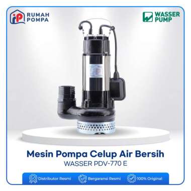 Wasser PDV-770 E Pompa Celup -
