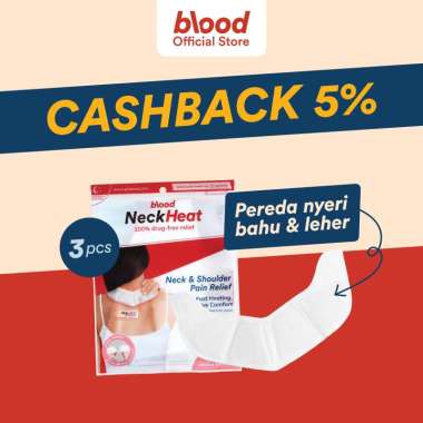 Blood | NeckHeat | Patch Penghangat Nyeri Pundak | Produk Singapur terjual lebih dari 3juta | Termur