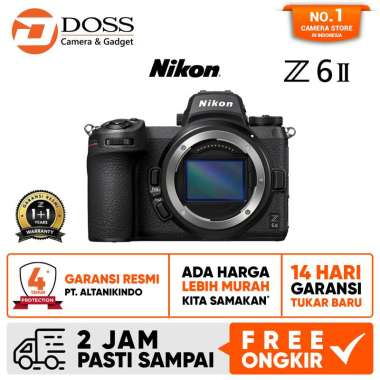 Nikon Z6 II Nikon Z6II Nikon Z6 Mark II Body Only GARANSI RESMI + FTZ II