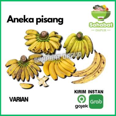 Pisang Kepok/Pisang Tanduk/Pisang Lampung/Pisang Ambon/Pisang Uli/Pisang Sunpride - Sahabatdapur Pis