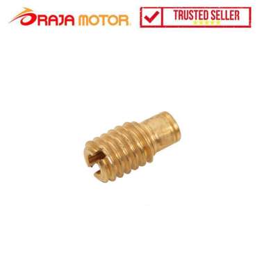 Suzuki Genuine Part Pilot Jet Suzuki RC 100 Ukuran 24 Pilot Jet 09493-24007 Emas