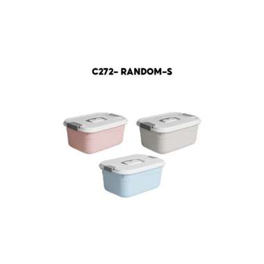 OEM ONE-C272 Container Box 3IN1 Storage Organizer Box / Tempat Penyimpanan Multifungsi Kontainer Pla