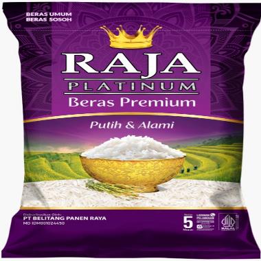 Promo Harga Raja Platinum Beras Slyp Super 5000 gr - Blibli