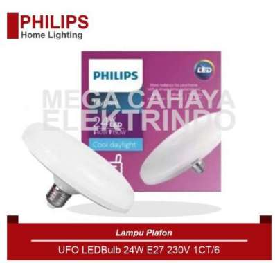 PHILIPS Lampu LED UFO Ceiling Led Bulb 24W PUTIH
