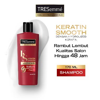 Promo Harga Tresemme Shampoo Keratin Smooth 170 ml - Blibli