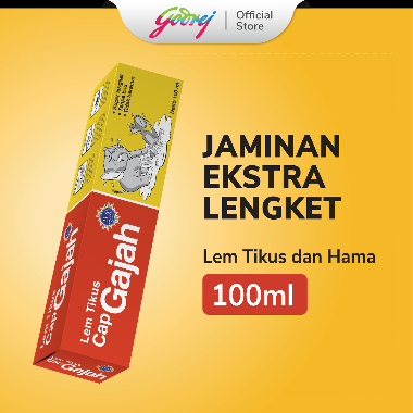 Cap Gajah Lem Tikus Tube 100 mL -