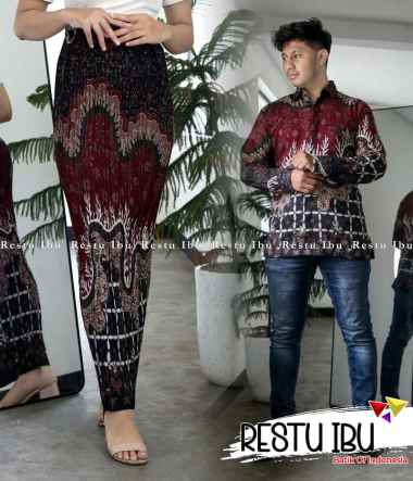 (COD) Terlaris Batik Couple Remaja, Pasangan Muda atau Suami istri - Motif Petir by KHEI collection 