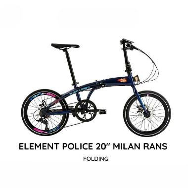 ELEMENT FOLD 20 POLICE RANS 20 Inch Blue