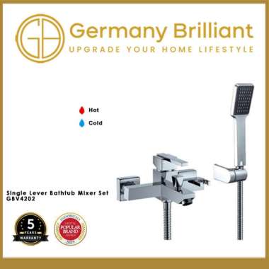 Germany Brilliant Shower Kamar Mandi Air Panas Dingin GBV4202