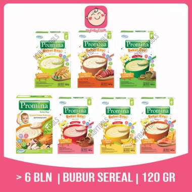 PROMINA BUBUR CEREAL BUBUR BAYI 6+ BOX 120GR PROMINA BC MPASI = Beras Merah