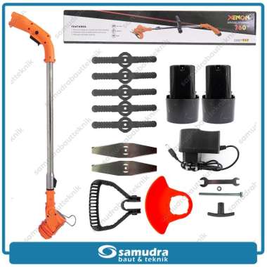 XENON CDGT360 Cordless Grass Trimmer 12V Mesin Potong Rumput Baterai