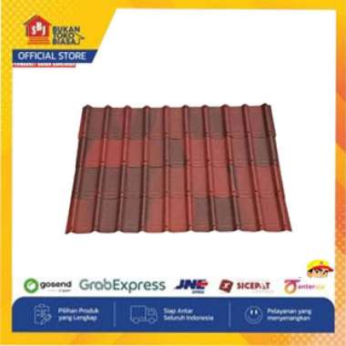 GENTENG ONDUVILLA ATAP RUMAH 3D 106X40 Hitam